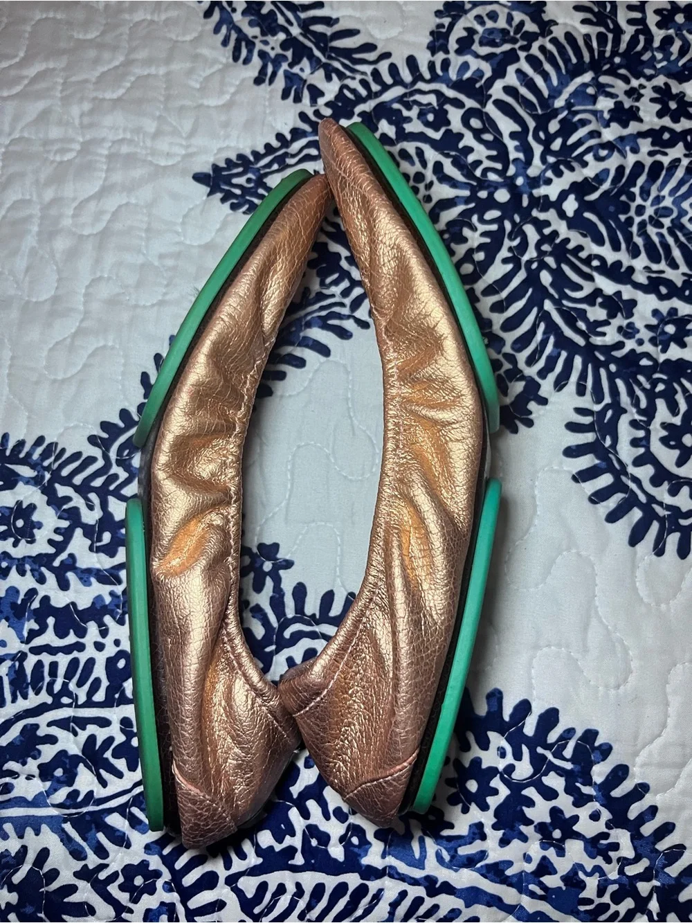 Tieks soft metallic